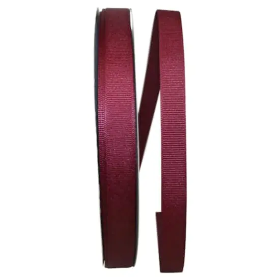 JAM Paper 5/8" Grosgrain Texture Ribbon Burgundy {1}
