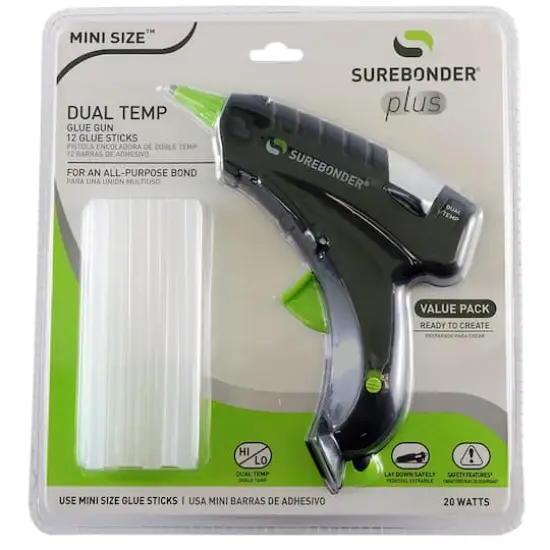 Surebonder&reg; Mini Size&trade; Dual Temp Glue Gun Set {1}
