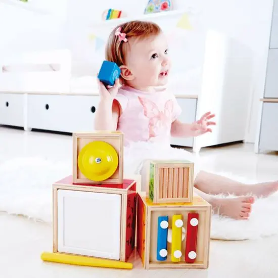 Hape Odyssey Stacking Music Set {3}