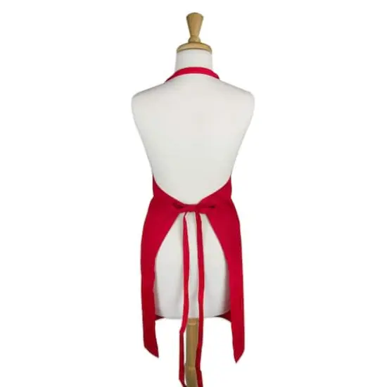 DII&reg; Chino Chef Apron Tango Red {4}