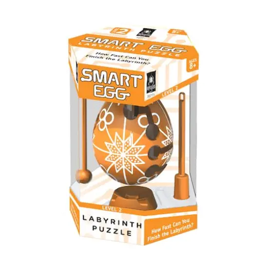 Smart Egg&reg; Orange Labyrinth Puzzle {1}
