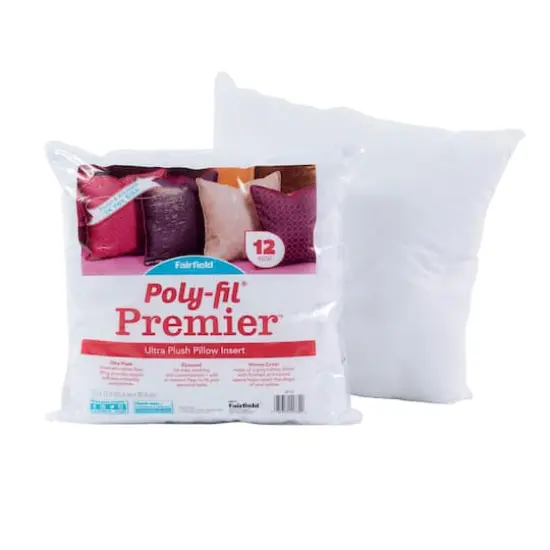 Poly-Fil&reg; Premier&trade; Pillow Insert, 12'' x 12'' {3}