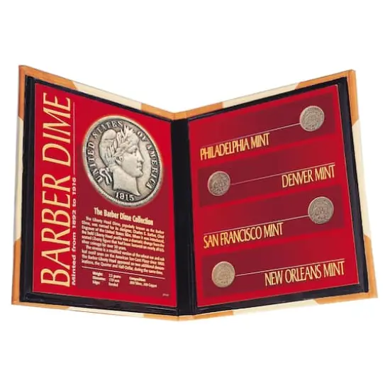 Barber Dime Collection {1}