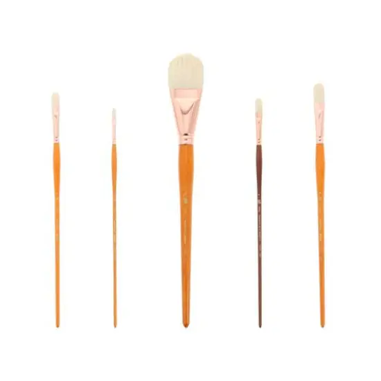 Princeton&trade; Refine&trade; Natural Bristle Long Handle Filbert Brush {1}
