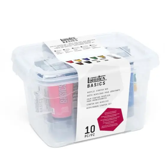 Liquitex BASICS&reg; Acrylic Starter Box Set {1}