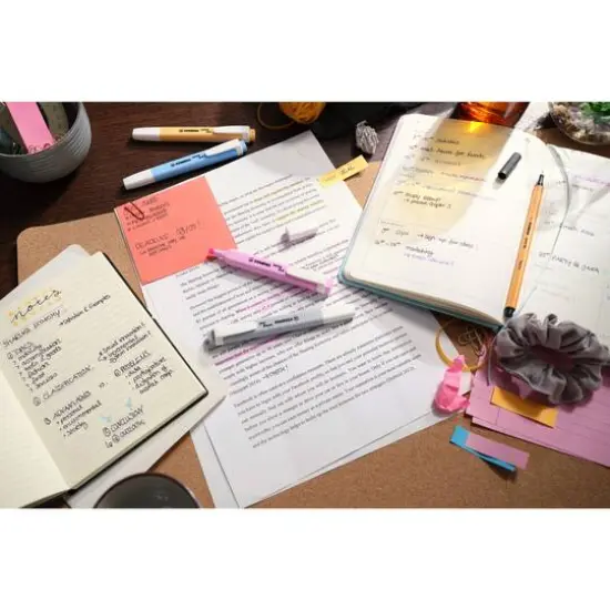 STABILO&reg; Swing Cool 4 Color Pastel Highlighter Wallet Set {7}