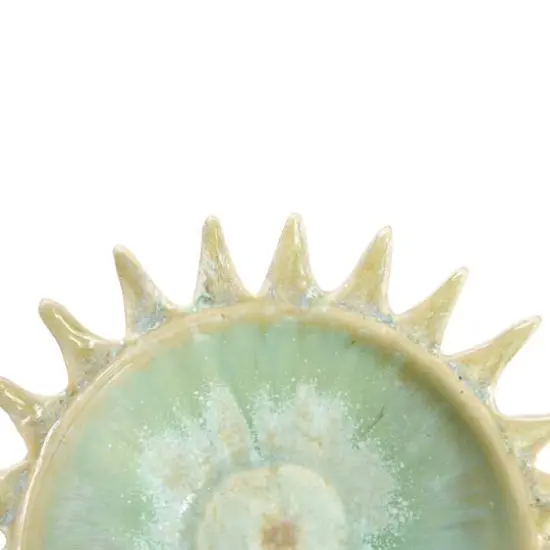 Hello Honey&reg; 8.5" Assorted Celadon Stoneware Sunburst Shaped Serving Bowl with Opal Reactive Glaze {5}