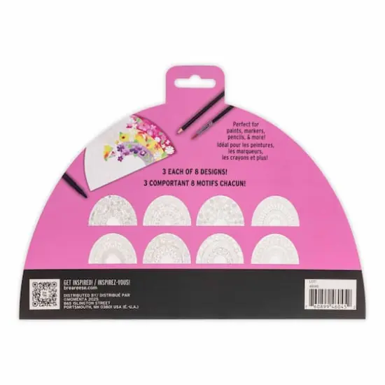 VIVID by Brea Reese&reg; Rainbow Mixed Media Coloring Pad {7}