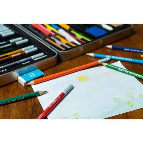 Art Alternatives 60-Piece Artist Drawing Art Set {10}