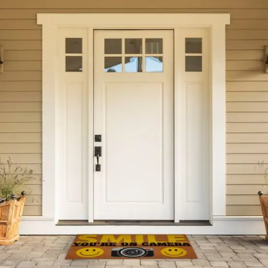 DII&reg; Smile You're On Camera Doormat {3}