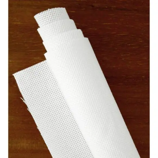 Essentials by Leisure Arts 14 Count Aida Cloth, 30" x 36" Pure White {3}