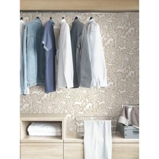 NuWallpaper Cream Merriment Peel & Stick Wallpaper {6}