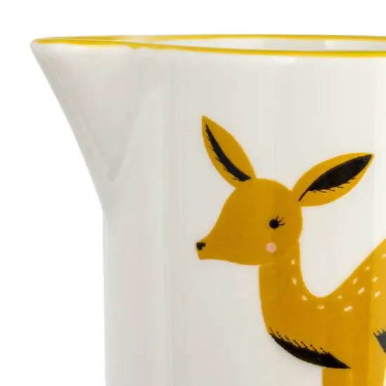 Hello Honey&reg; Multicolor Painted Deer Stoneware Creamer {7}