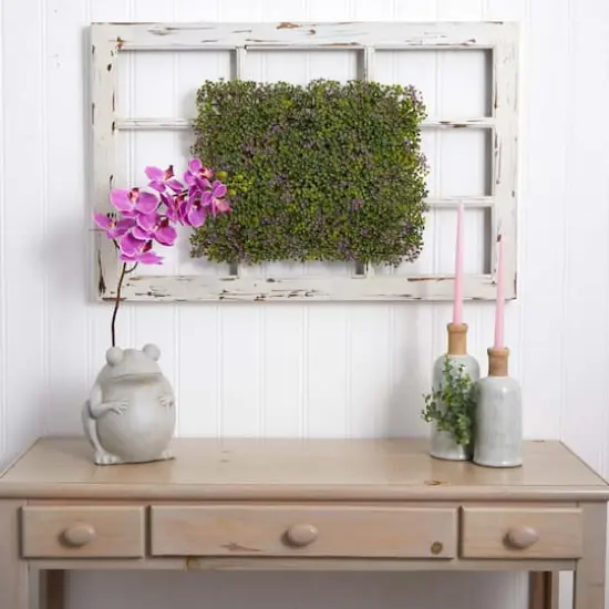 Purple & Green Clover Mat, 12ct. {4}