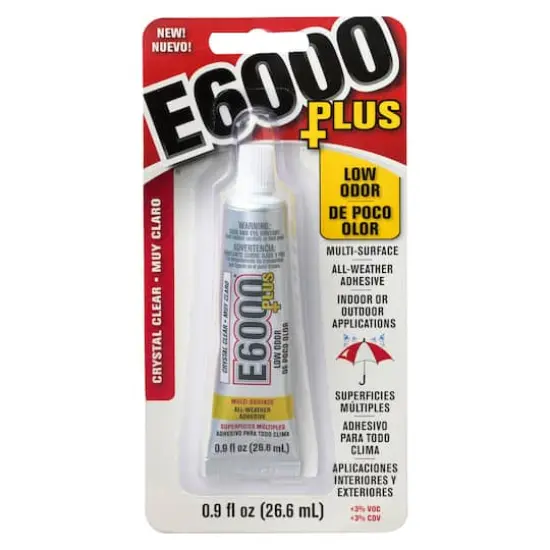 E6000&reg; Plus Crystal Clear All-Weather Adhesive {1}