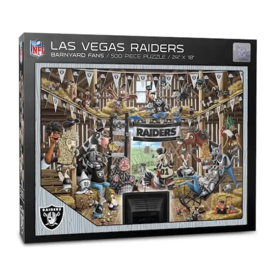 NFL Barnyard Fans 500 Piece Puzzle LA Chargers {1}