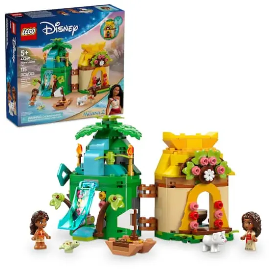LEGO&reg; Disney Moana&rsquo;s Island Fun Buildable Model Toy and Building Kit 43260 {1}