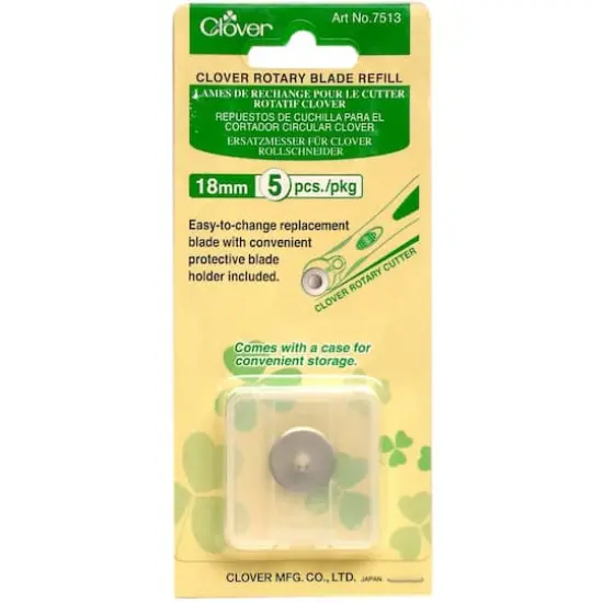 Clover Rotary Cutter Blade Refill, 18mm {1}