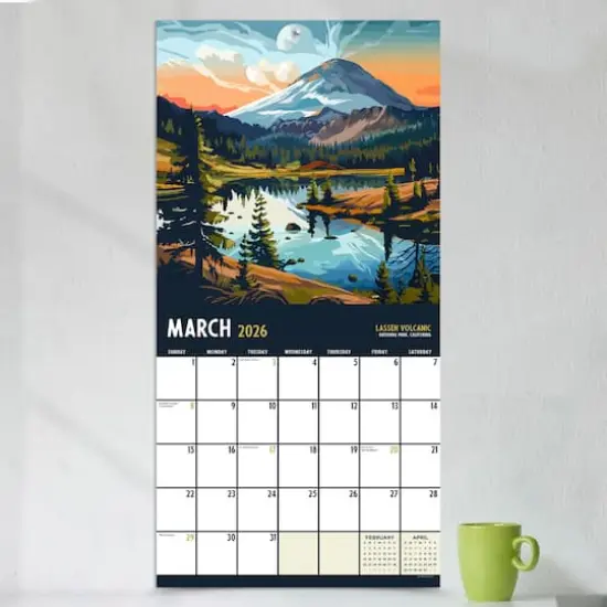 2026 National Parks-Art Wall Calendar {4}