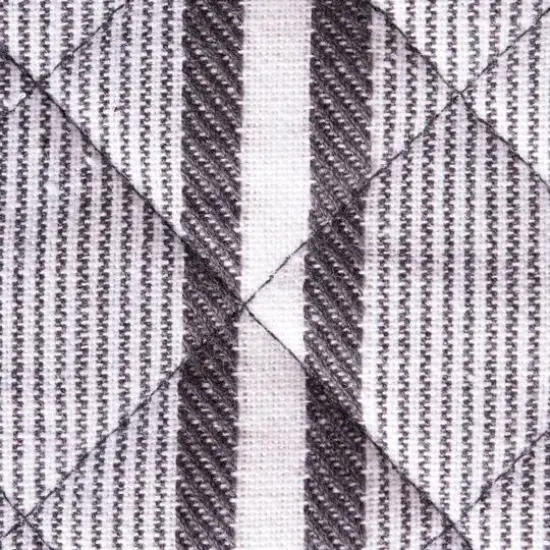 DII&reg; Mineral Gray Stripe Double Oven Mitt {7}