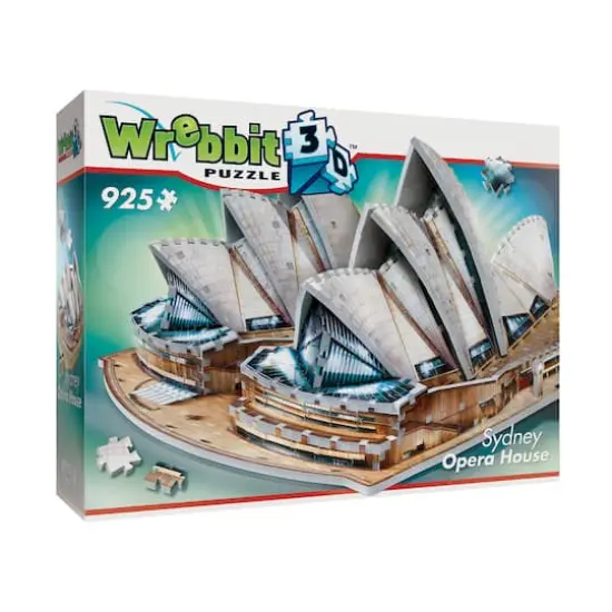 Wrebbit 3D Puzzle&trade; Sydney Opera House 925 Piece Puzzle {3}