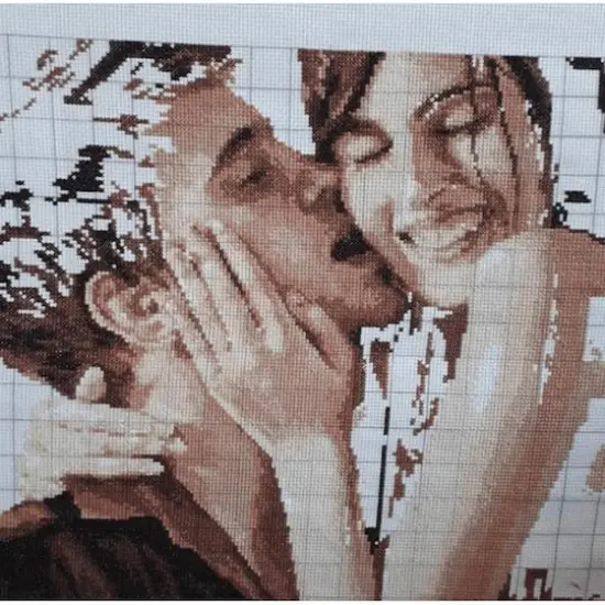 Letistitch Bird Table Counted Cross Stitch Kit {3}