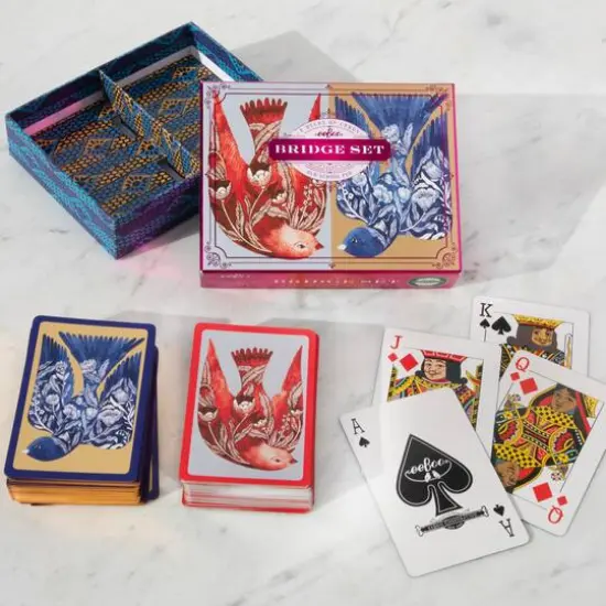 eeBoo Piece & Love Malin's Birds Bridge Playing Card Set {3}