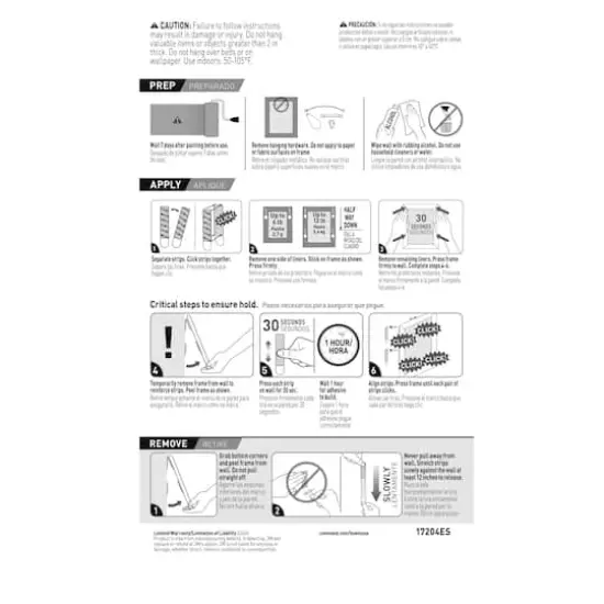 3M Command&trade; Medium Picture Hanging Strips {12}