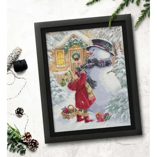 Luca-S The Girl With G Counted Cross-Stitch Kit {8}