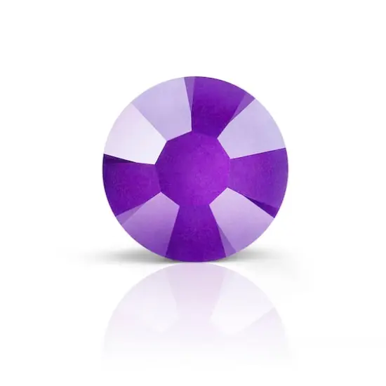 Preciosa MAXIMA SS12 Neon Flatback Czech Crystals, 144ct. Neon Violet {1}