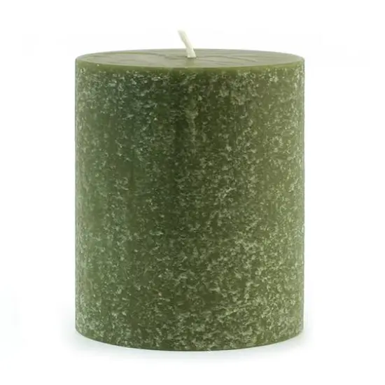 Root Candles Timberline™ 4" x 4" Unscented Pillar Candle White {2}