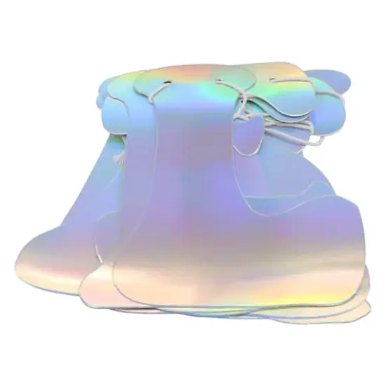 6ft. Iridescent Let's Party Banner by Celebrate It&trade; {4}