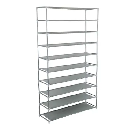 Simplify Gray 50 Pair Shoe Rack {1}