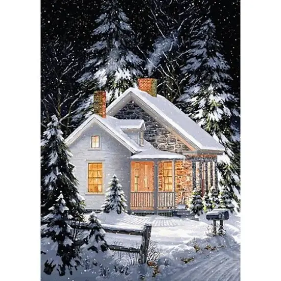 Wizardi Winter Comfort Diamond Painting Kit {3}