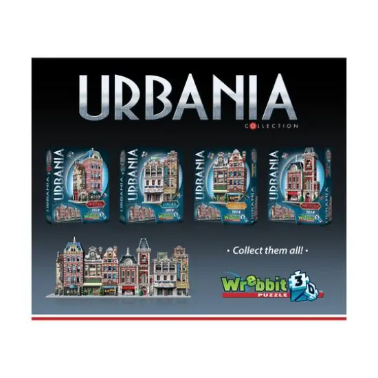 Urbania Collection - Cafe 3D Puzzle: 285 Pcs {12}