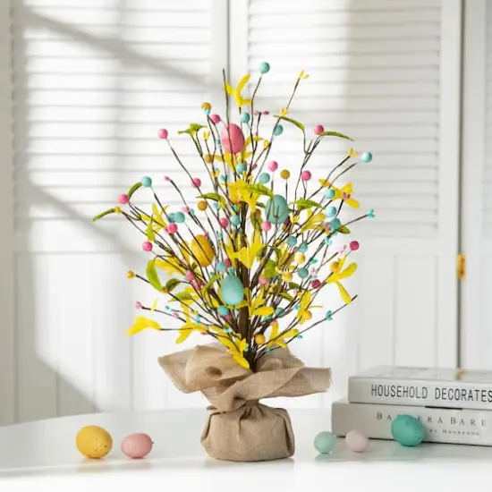 Glitzhome&reg; 18" Easter Egg Table Tree D&eacute;cor {3}
