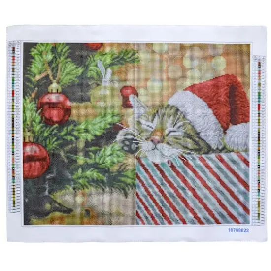 16" x 20" Sleeping Cat Diamond Art Kit by Make Market&reg; {3}