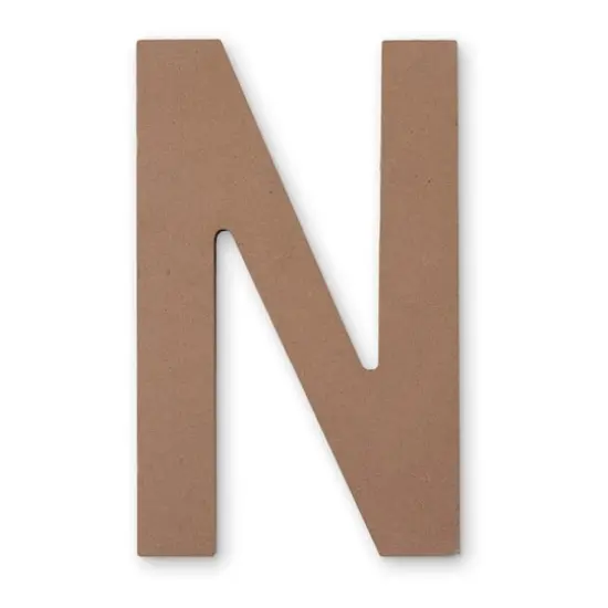 8" MDF Block Letter by Make Market&reg; N {1}