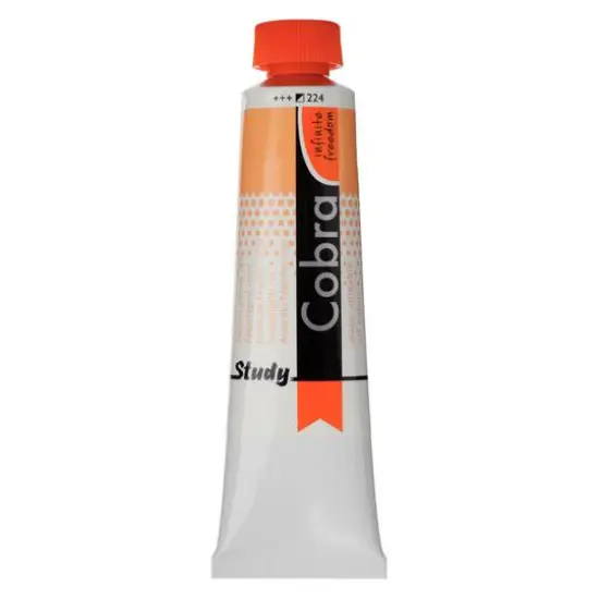 Cobra Study Water Mixable Oil Colour, 40mL 224 Naples Yellow Red {1}