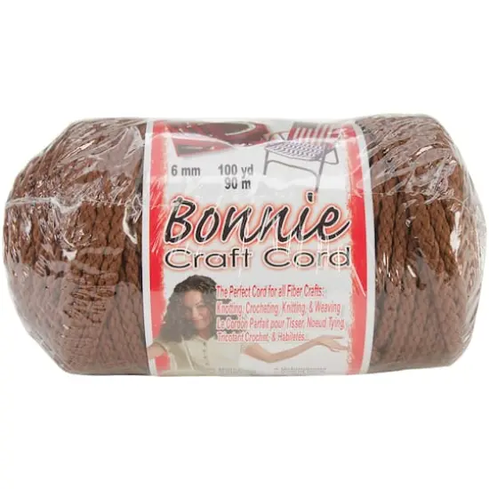 Bonnie Craft Cord, 6mm Almond {1}