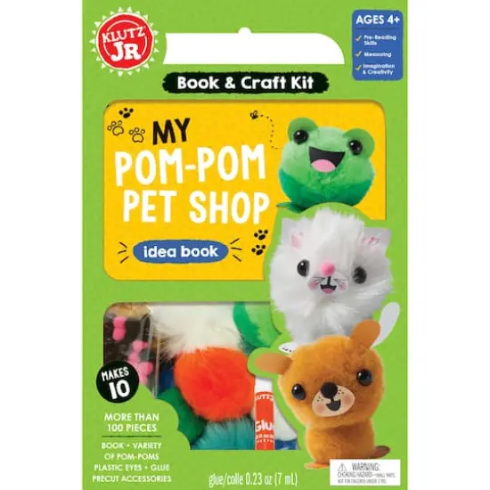 Klutz&reg; Jr. My Pom-Pom Pet Shop Kit  {1}