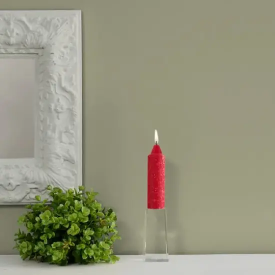 Root Candles 5" Unscented Timberline&trade; Collenette Taper Candles, 8ct. Red {4}