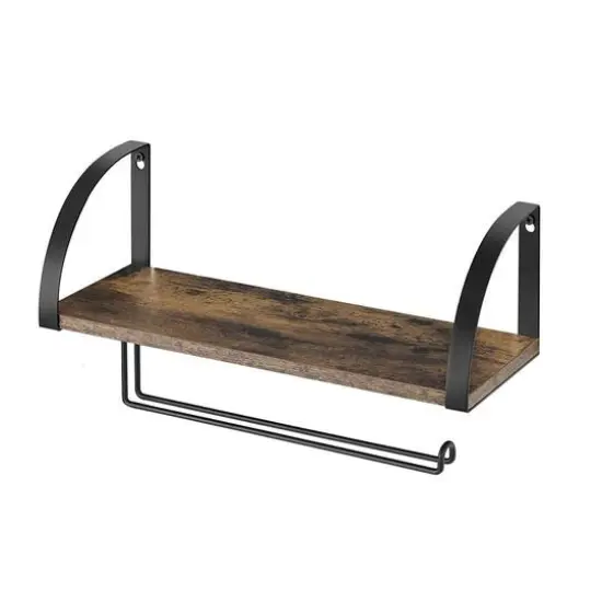 NEX&trade; 15" Wall-Mounted Paper Towel Holder with Shelf White {2}