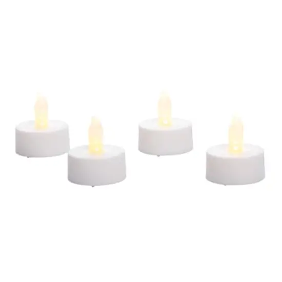 White LED Twist Flame Tealight Candles, 4ct. by Ashland&reg; {5}