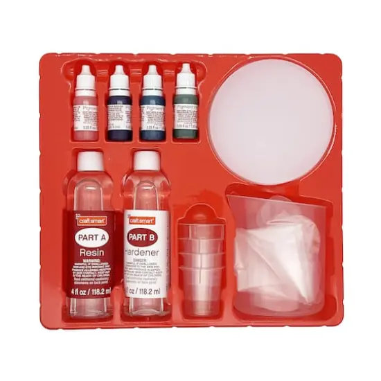 Resin Coasters & Stand Kit by Craft Smart&reg; {5}