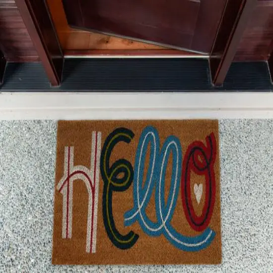 DII&reg; Hello Art Doormat {6}