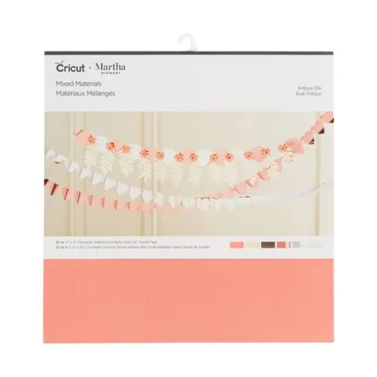 Cricut&reg; Martha Stewart Antique Silk Mixed Materials {1}