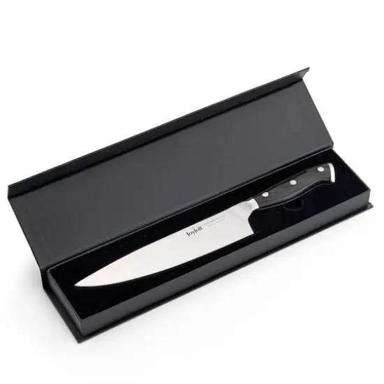 JoyJolt&reg; 8" High Carbon Steel Chef Knife {4}