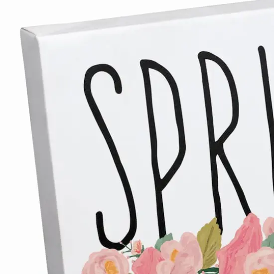 Spring Flowers Canvas Art {4}