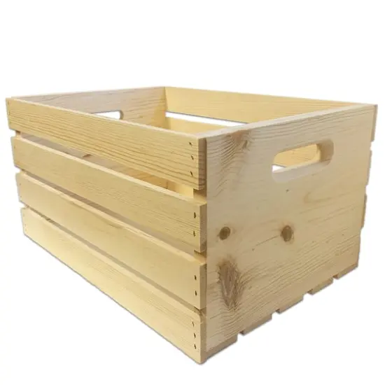 Wilson&reg; Enterprises 18" x 10" Pine Handle Crates, 6ct. {6}